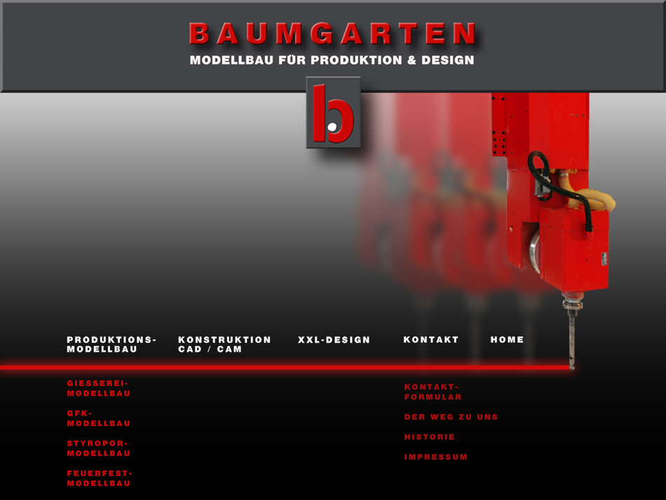 Baumgarten - Modellbau für Produktion und Design